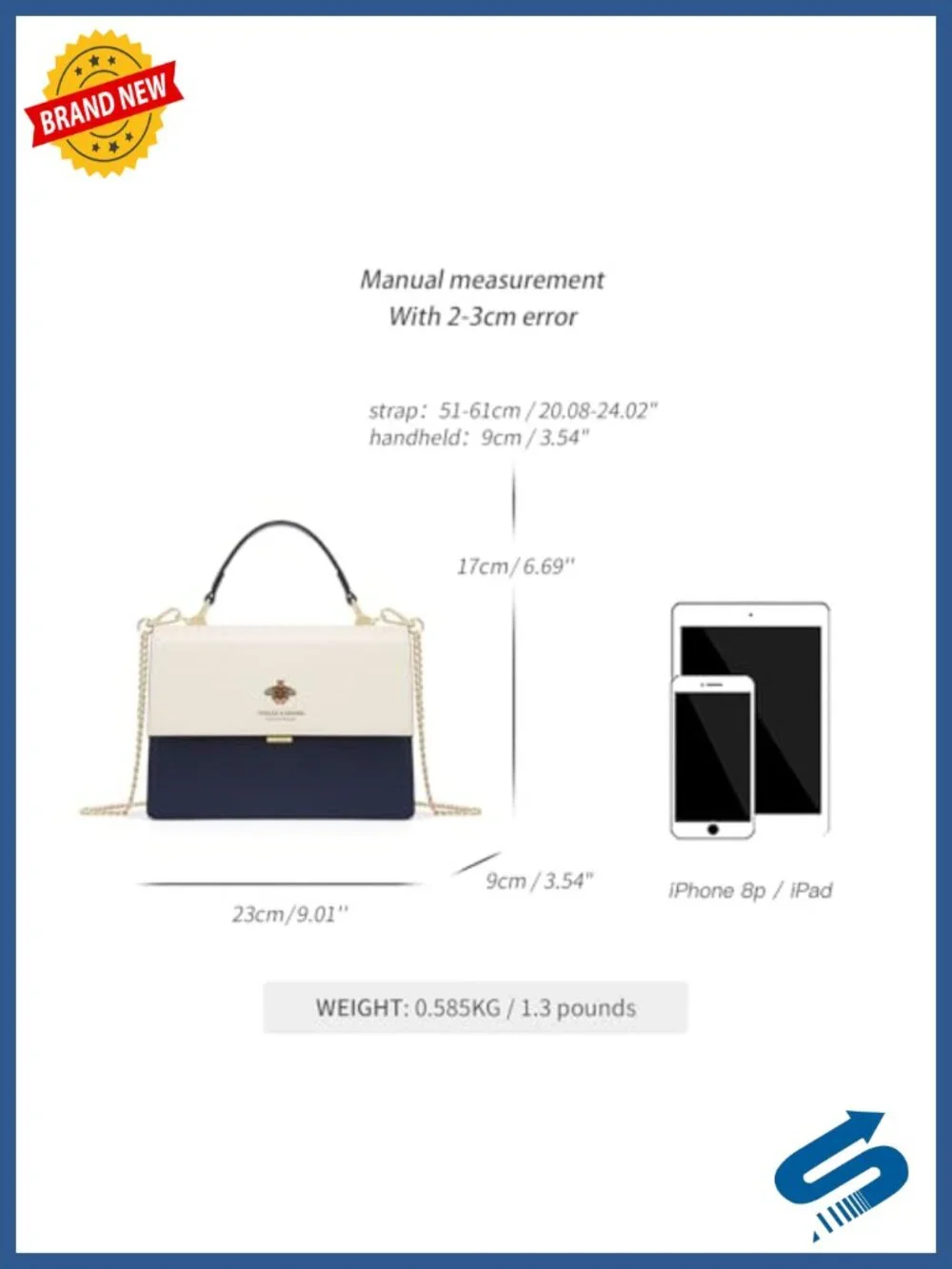 Genuine Leather Crossbody Satchel Bag for Women | Adjustable Strap | Top Handle